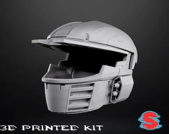 Halo Mark IV Helmet Replica 3D Printed Kit- Gamers, Collectors, Master Chief
