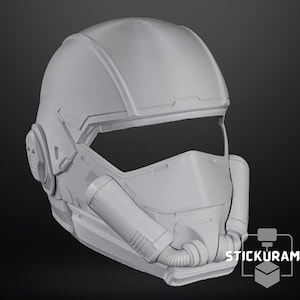 HD2 Bonesnapper Helmet 1:1 Replica - Gamers, Collectors, Gifts