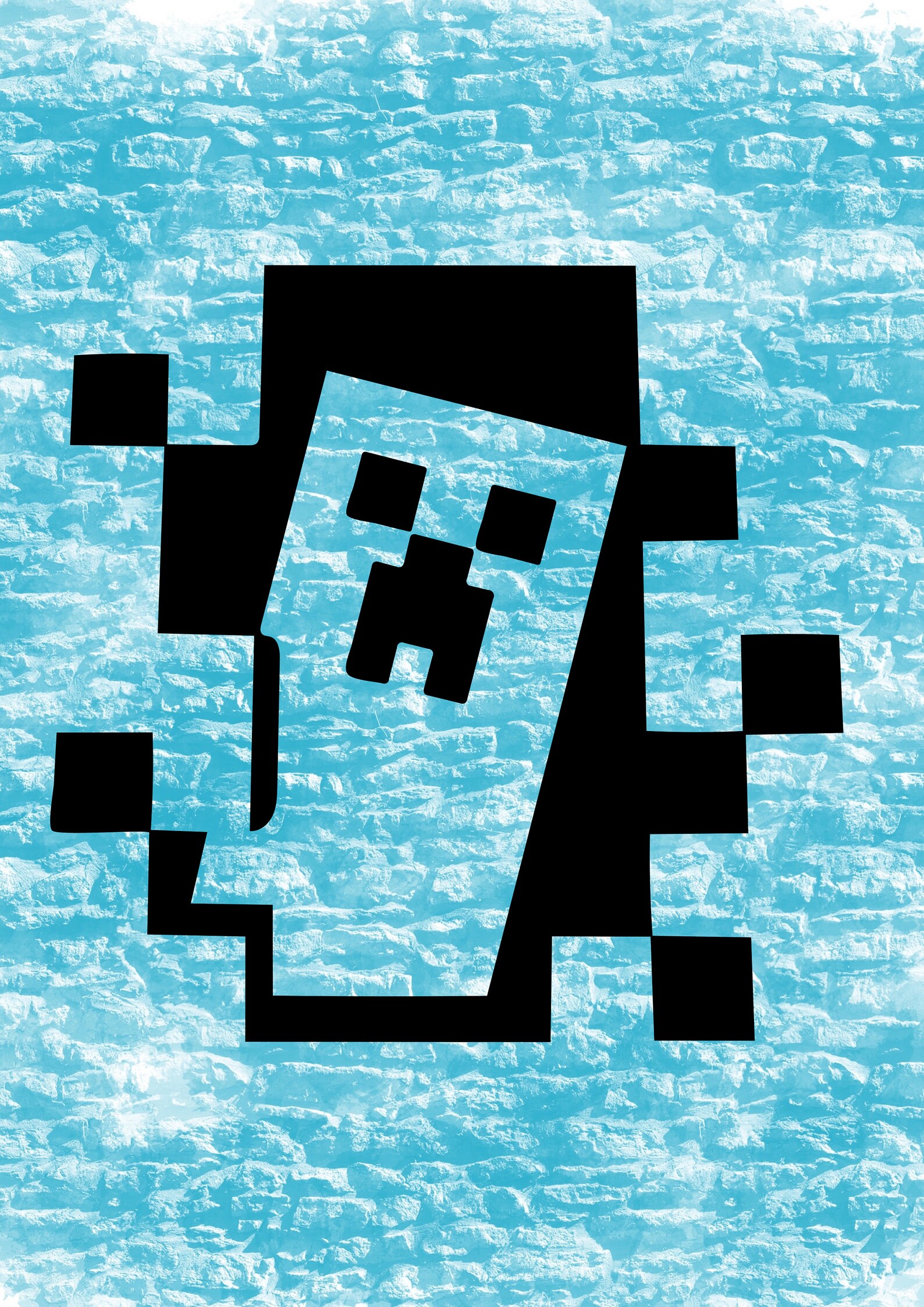 Minecraft Vinyl Decal Sticker Car Laptop Creeper Decal Etsy