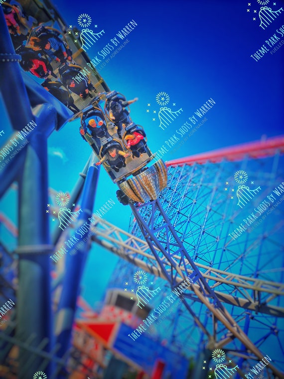 A4 Poster Icon Night Blackpool Pleasure Beach A4 Poster Icon Night Blackpool Pleasure Beach