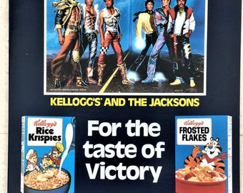 Kellogg's and the Jacksons - for the Taste of Victory LP Vinyl