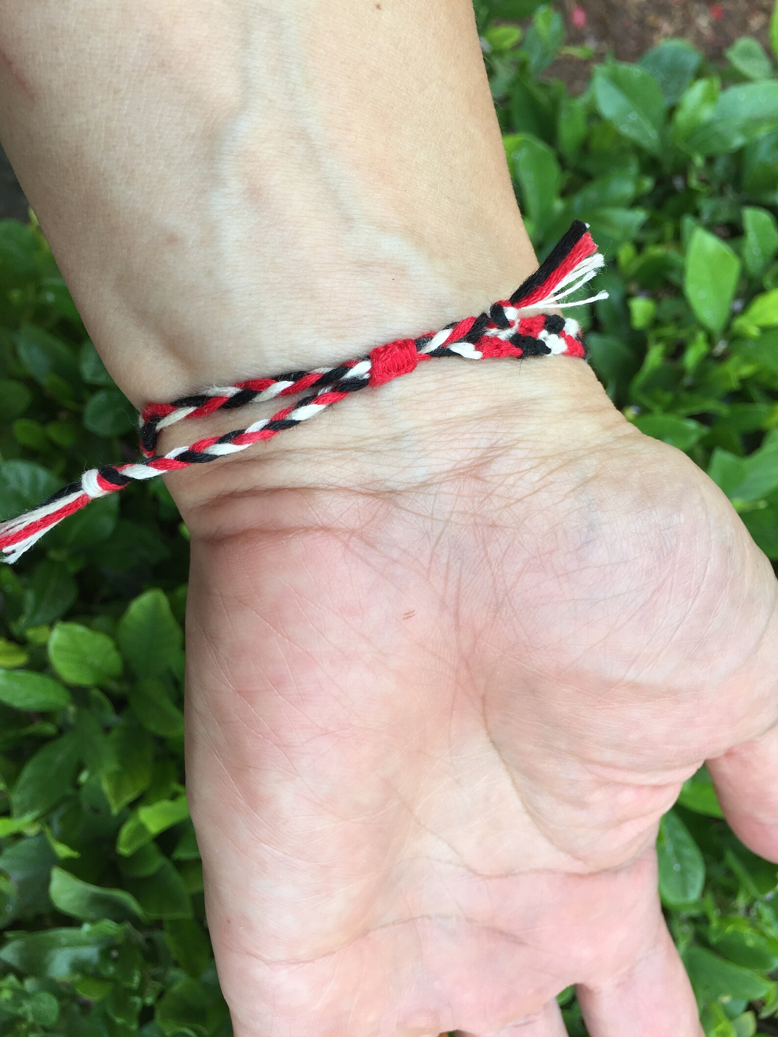 CUSTOM Braided Stitch Bracelet Etsy