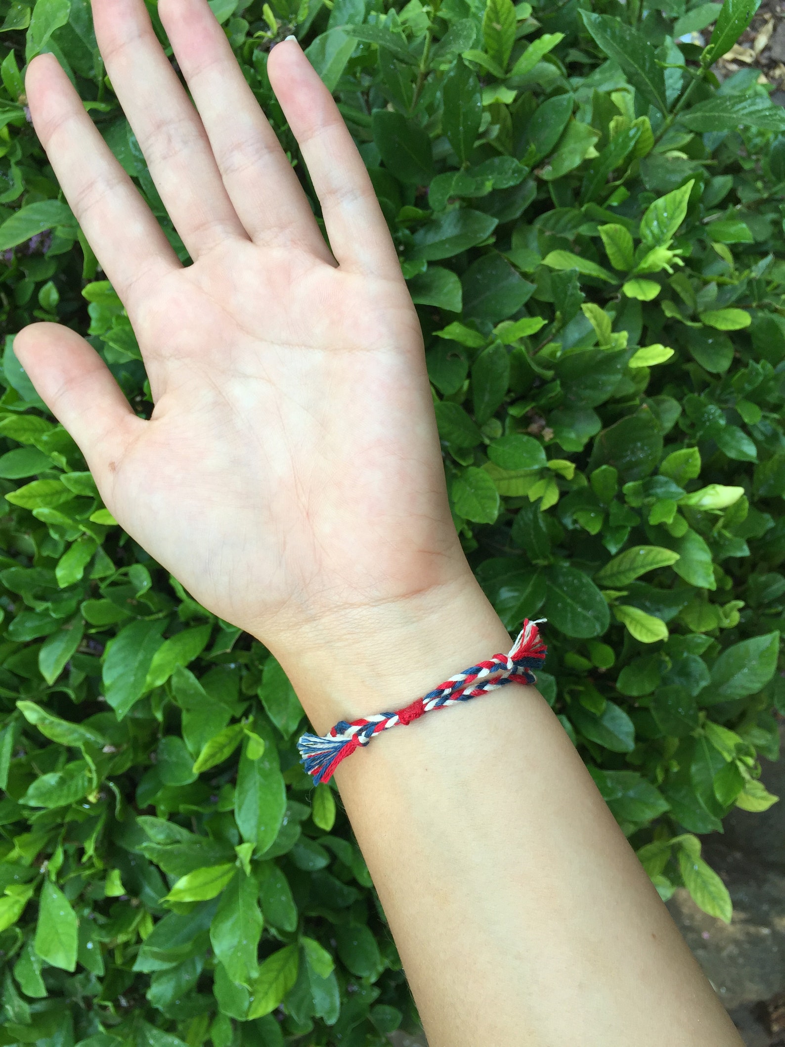 CUSTOM Braided Stitch Bracelet Etsy