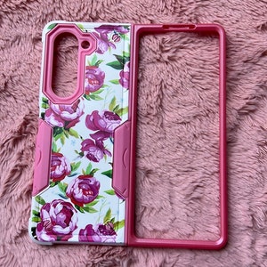 For Samsung Galaxy z fold 5 5G, Z fold 6 5G phone case TPU+PC multicolor cute heavy-duty skin