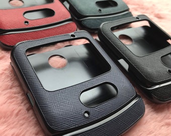 Phone case for Motorola razr 5G 2020 GENUINE LEATHER