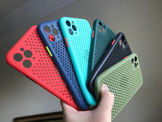 For iPhone 11 Pro Thin Soft Case Breathable Heat Dissipate Cover - Etsy