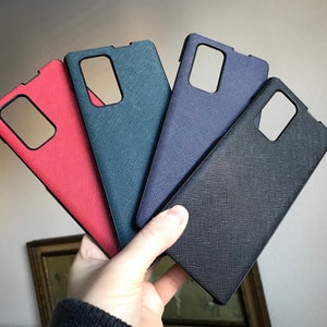 Phone case for LG WING 5G genuine cross pattern leather