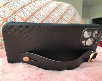 Para iPhone 16, 16 Pro, 16 Plus, 16 Pro Max, 12, 12 PRO, 12 PRO MAX, funda para teléfono con soporte, correa de mano, llavero