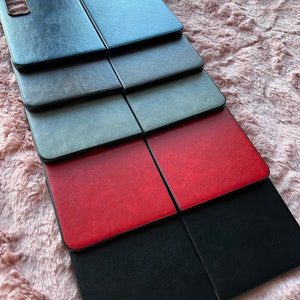 For Microsoft Surface Duo 2 Litchi PU Leather Case Hard Back Cover skin