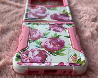 For Samsung Galaxy z flip 4 5G phone case TPU+PC multicolor cute heavy duty skin