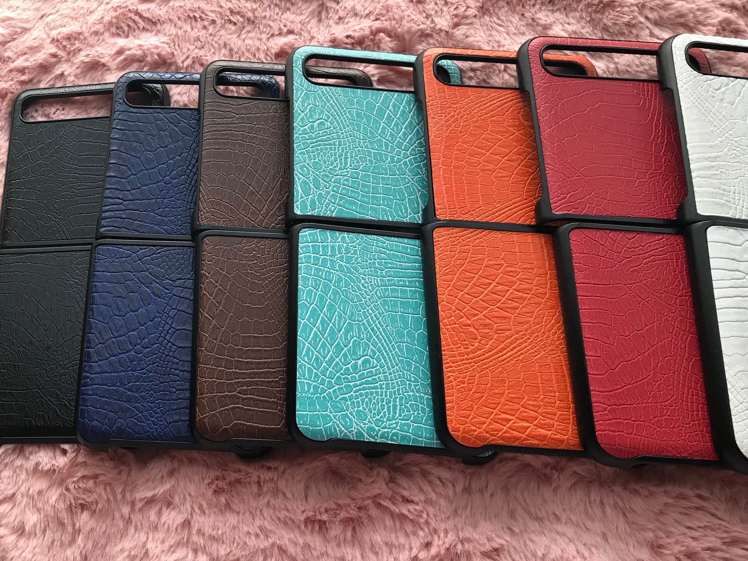 Phone Case for Samsung Galaxy Z Flip Alligator PU Leather Etsy Australia