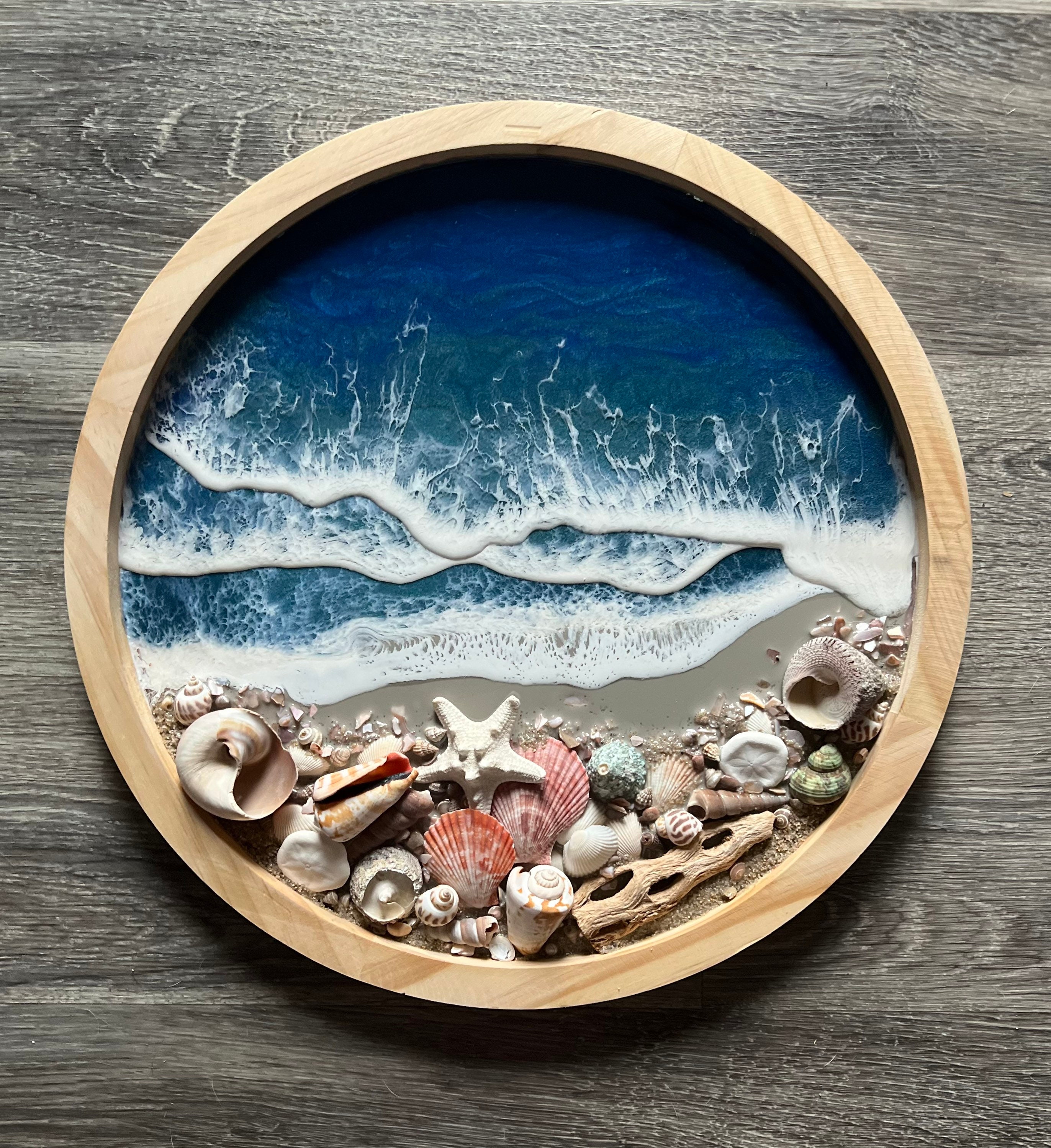 OLYCRAFT 100pcs Seashells Resin Fillers 7-Style 3-Colors Ocean Theme Alloy  Epoxy Resin Cabochons Mermaid