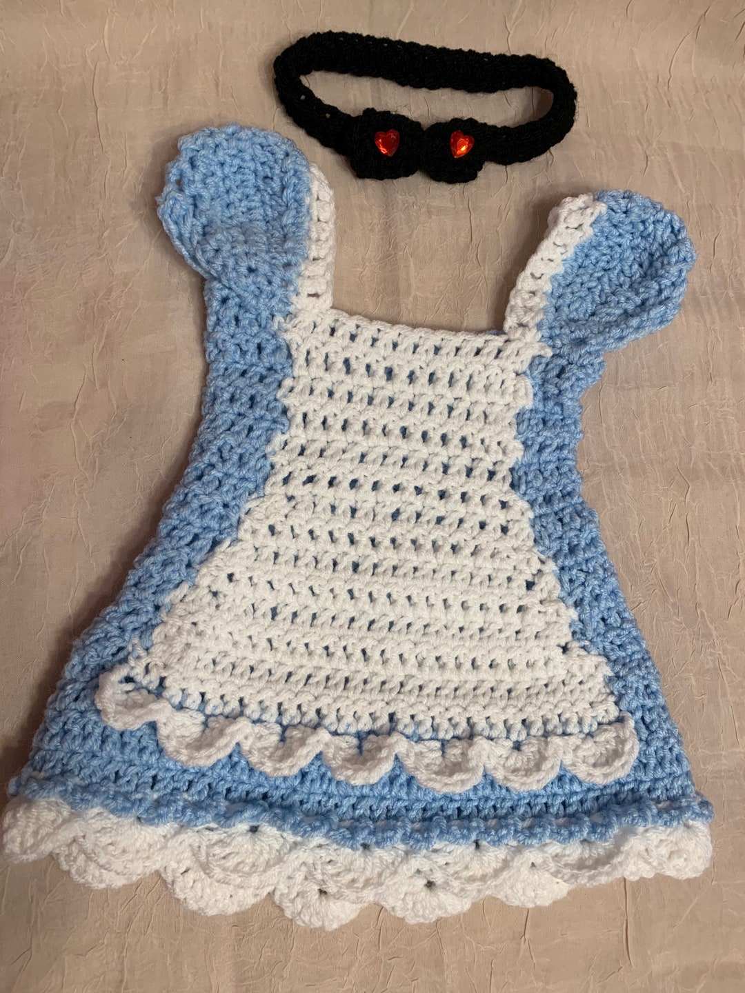 Alice in Wonderland Baby Costume Photo Prop 03 Months Baby Photoshoot