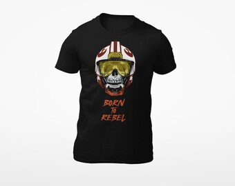 Luke Skywalker "Born To Rebel" Tshirt