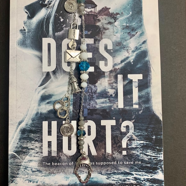 Book Bling - Does It Hurt Inspired Bookmark - Dark Romance