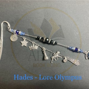 Hades - King of the Underworld - Book Bling - Character Bookmarks - Greek Mythology Inspired