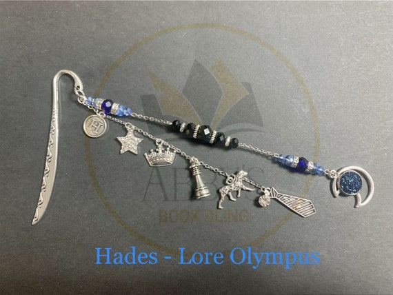 Hades - King of the Underworld - Book Bling - Character Bookmarks - Greek Mythology Inspired
