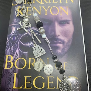 Book Bling - Born of Legend - The League - Sherrilyn Kenyon McQueen Bookmark