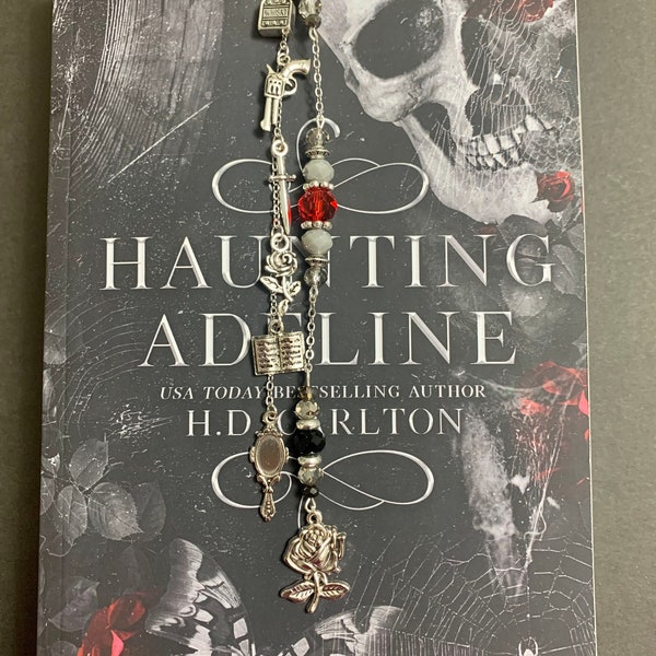 Book Bling - Haunting Adeline Inspired Bookmark - Zade & Adeline - Cat and Mouse