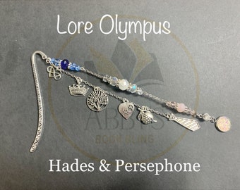 Hades & Persephone - Bookmark - Book Bling - Goddess of Spring - King of the Underworld - Greek Mythology