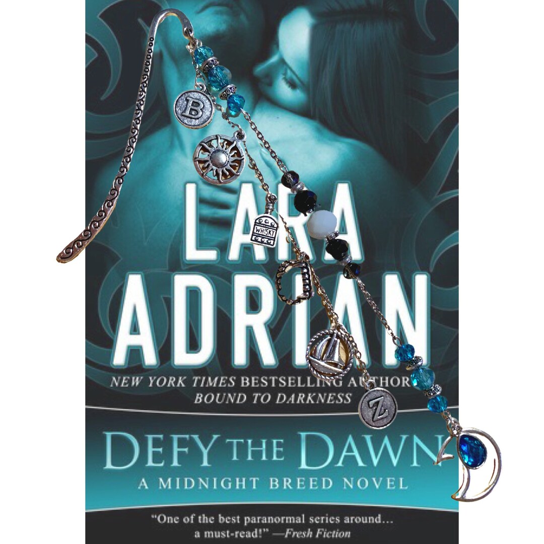 Defy the Dawn Midnight Breed Lara Adrian Bookmark Book Bling