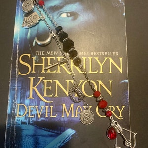 Book Bling - Devil May Cry - Sin & Katra - Sherrilyn Kenyon McQueen - Dark Hunters Bookmark
