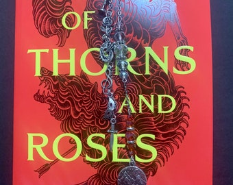 A Court of Thorns and Roses Book Bling - ACOTAR Inspired Bookmark