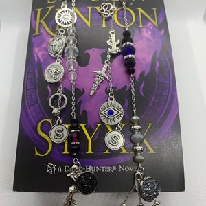 Styxx - Part 1 and 2 - Book Bling - Styxx & Bethany - Sherrilyn Kenyon McQueen - Dark Hunters Bookmark
