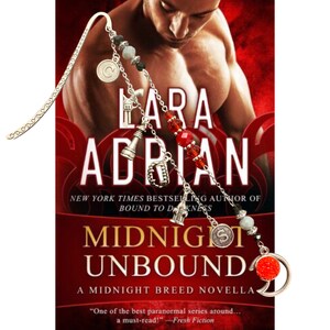 Midnight Unbound - Scythe & Chiara - Midnight Breed - Lara Adrian Inspired Bookmark - Book Bling