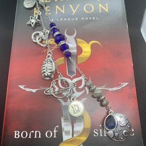 Book Bling - Born of Silence - The League - Sherrilyn Kenyon McQueen Bookmark