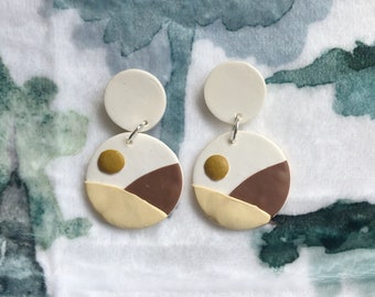 SUNSET - Clay Earrings