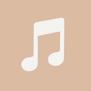 IOS 14 Music App Icon (Desert Theme)