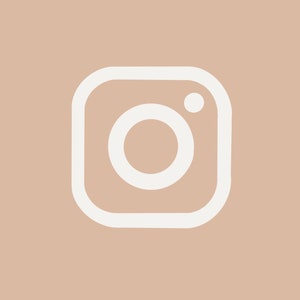IOS 14 Instagram App Icon (Desert Theme)