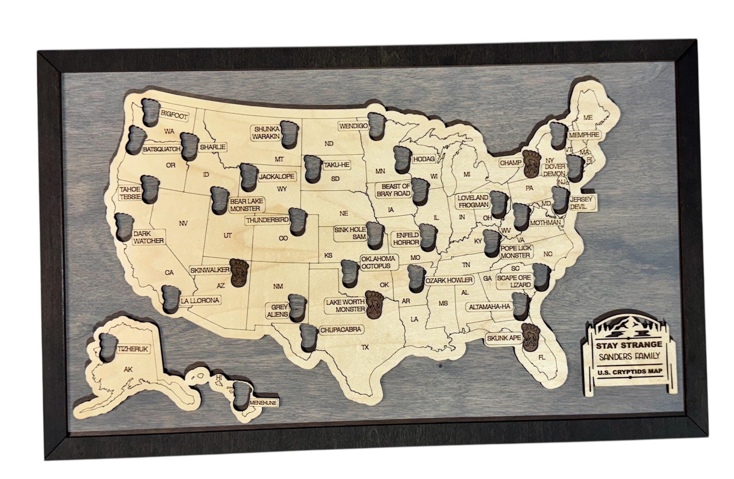 BucketListMapsCo - Etsy