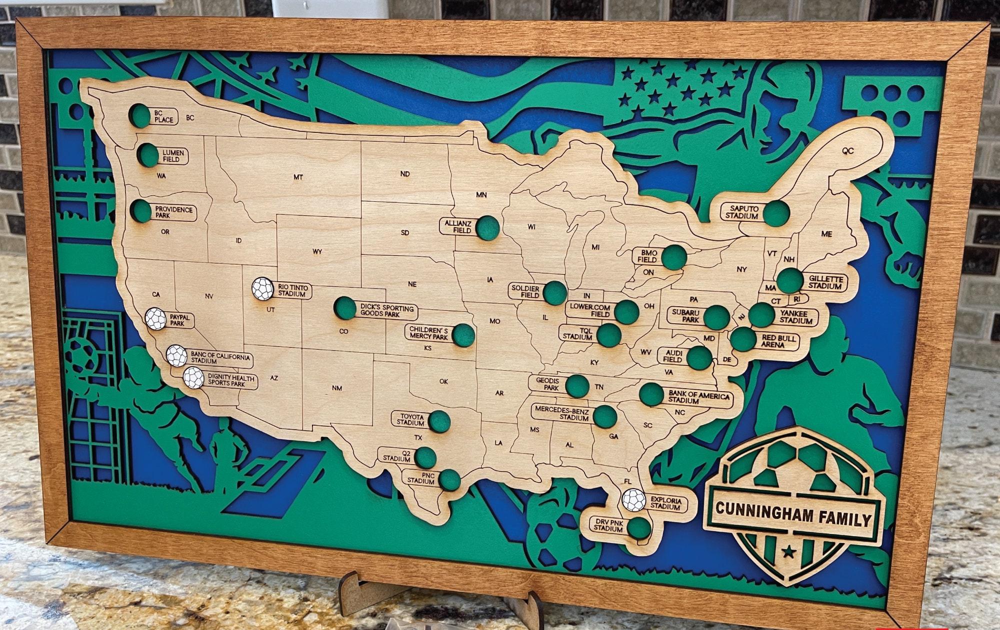 BucketListMapsCo - Etsy