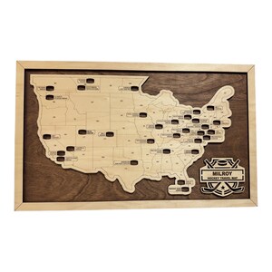 Tracker Color Arena Custom Hockey Arena Map Tracker: Personalized Hockey Fan Gift - Etsy