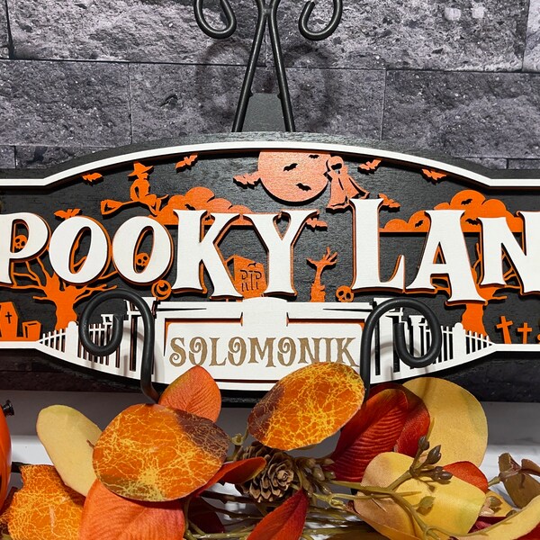 Halloween Street Signs Etsy