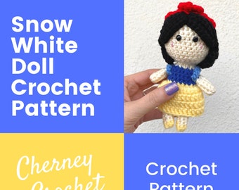 Crochet PATTERN Princess Doll: Instant Download