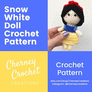 Crochet PATTERN Princess Doll: Instant Download