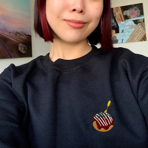 Takoyaki Embroidered Sweatshirt