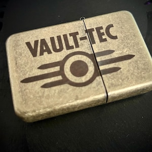 Bronzed Lighter : Vault-Tec Inspired