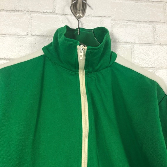 Vintage Ranger Athletic Apparel Zip Jacket Green … - image 4