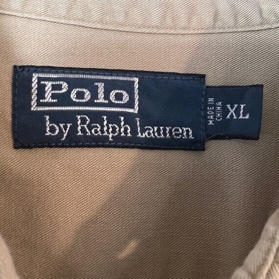 Vintage Polo Ralph Lauren Aztec Southwest Khaki M… - image 2
