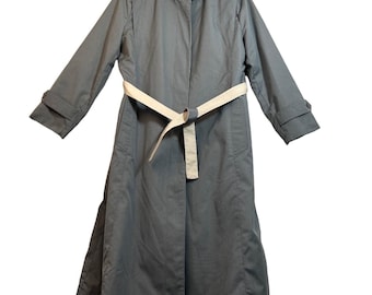 Misty Harbor Vintage Mariner III Belted Tan Trench Coat Womens Union ILGWU Made