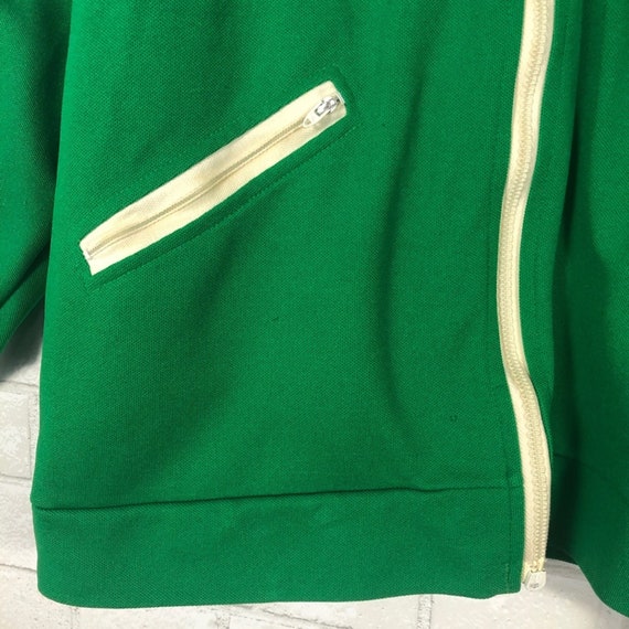 Vintage Ranger Athletic Apparel Zip Jacket Green … - image 7