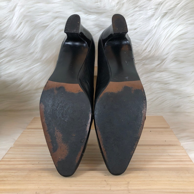 Selby Comfort Pumps Vintage Black Multi-leather