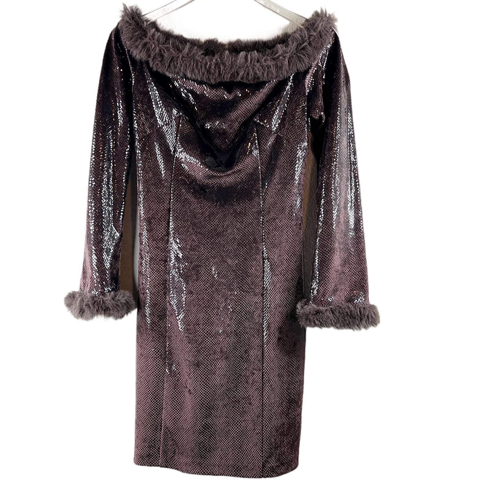 Fur Bodycon Dress - Etsy