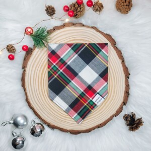The “Jolly” Christmas dog bandana - Christmas dog bandana, Christmas cat bandana, Santa dog bandana, Santa Clause
