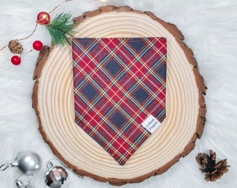 The “Christmas Pjs” Christmas dog bandana -Christmas dog bandana, Christmas cat bandana, Santa dog bandana, Santa Clause