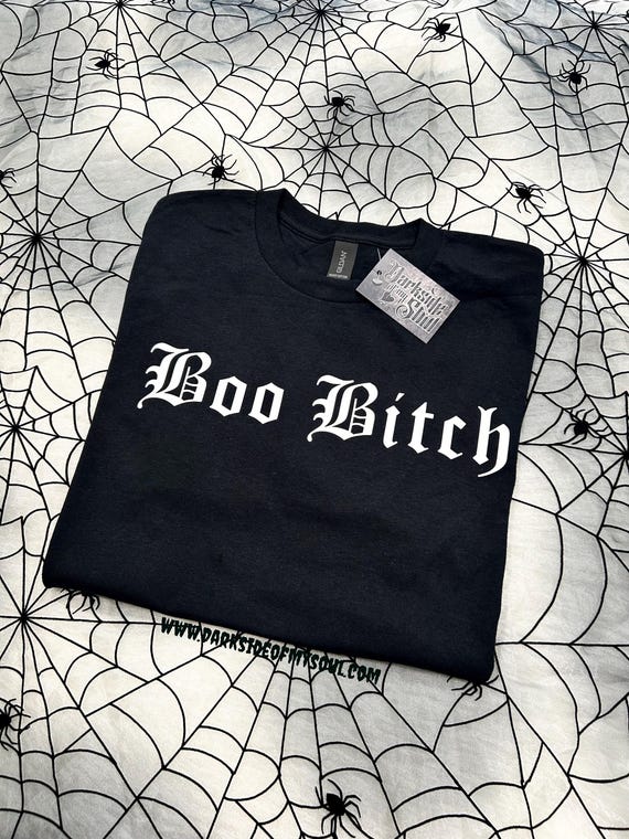 Goth Clothing | Womens and Mens Gothic Shirts | Goth T Shirts | Goth | Gothic | Boo Bitch | Unisex Shirts